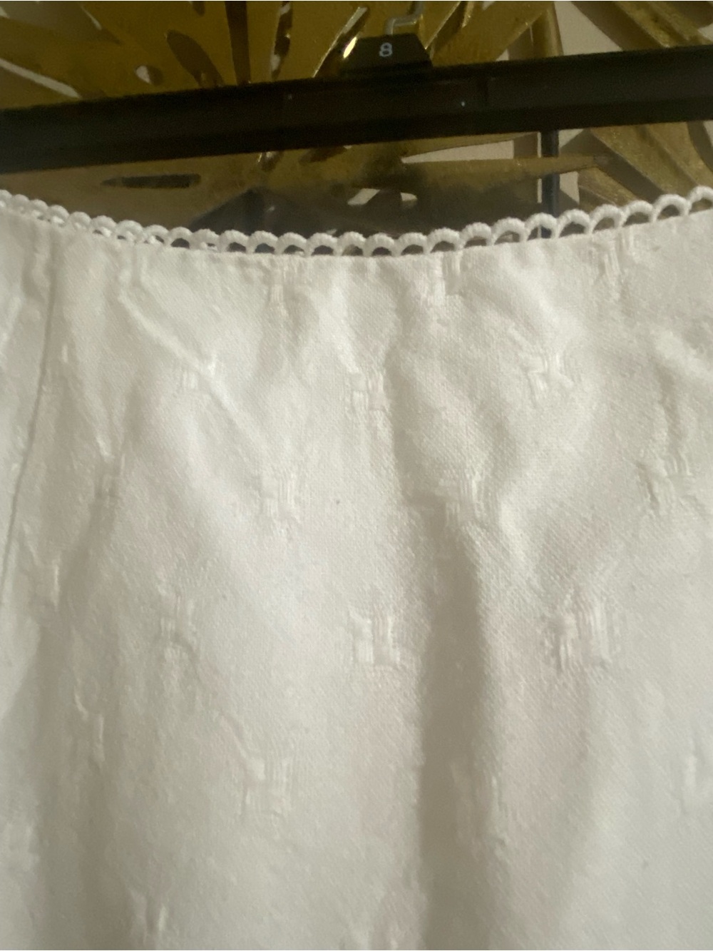 Sienna Sky White Maxi Skirt - Clean A-Line Silhouette - Picture 4 of 5